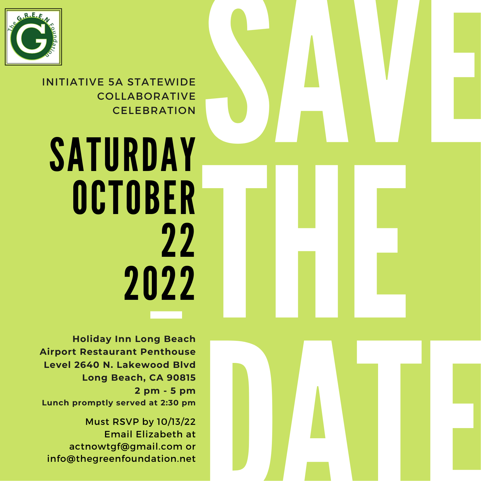 TGF 2022 Celebration at Holiday Inn Long Beach Ca on October 22, 2022